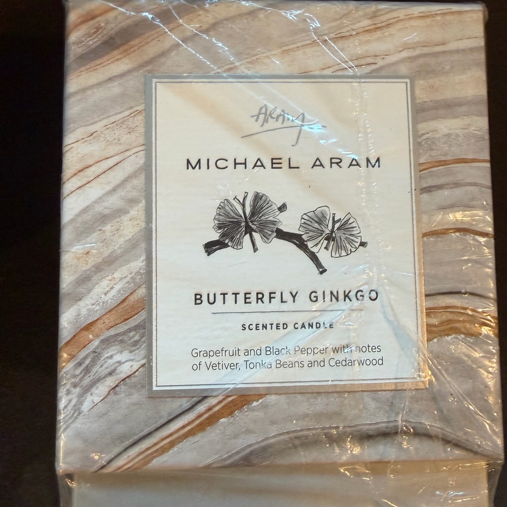 Michaels Marbled Decorative Box in Cream, Beige and Gray